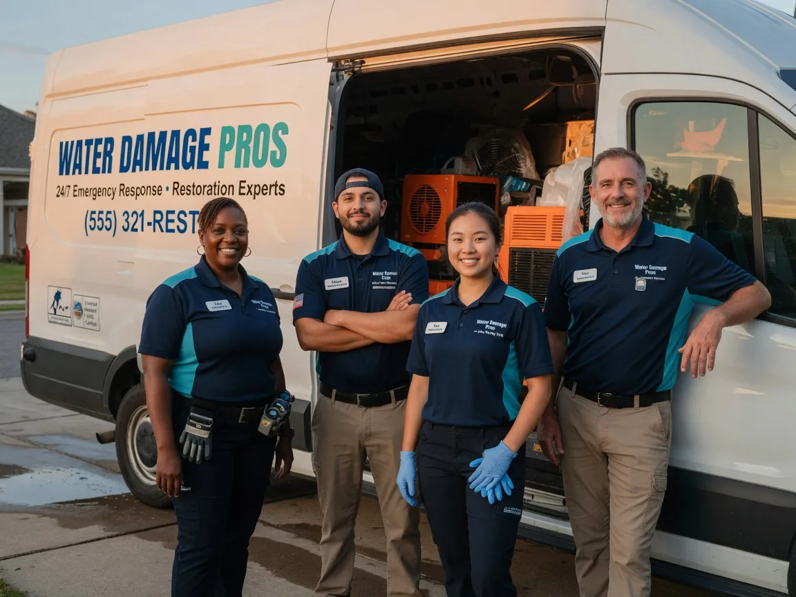 Water Damage Restoration company in Davin, WV