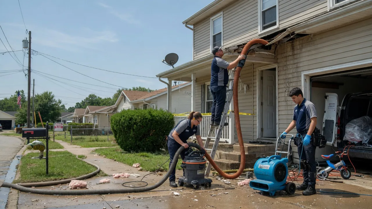 Water Damage Restoration in Davin, WV near me